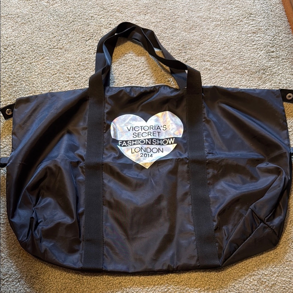 Victoria's Secret Black Nylon Tote